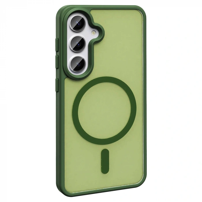 Galaxy S23 FE Kılıf M-safe Şarj Özellikli Mat Arka Yüzey Zore Sio Kapak