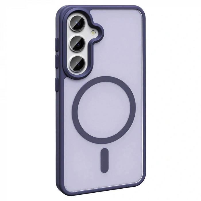 Galaxy S23 FE Kılıf M-safe Şarj Özellikli Mat Arka Yüzey Zore Sio Kapak