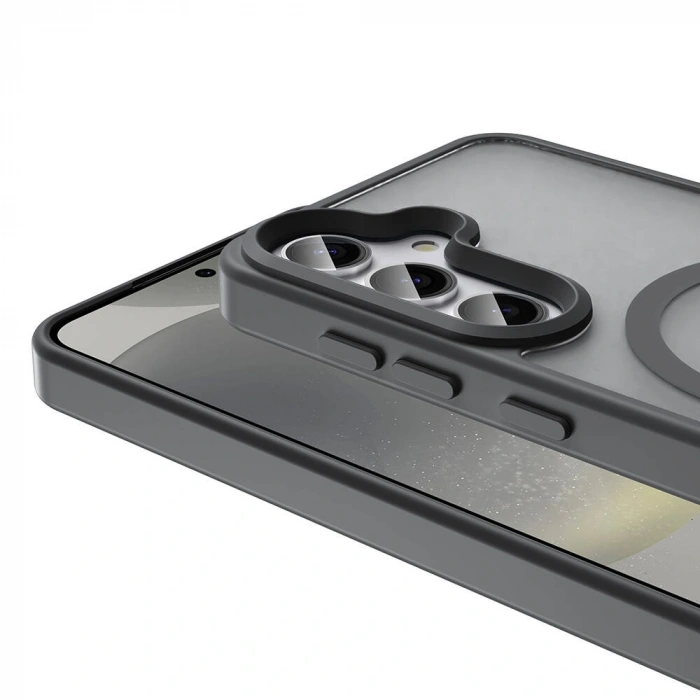 Galaxy S23 FE Kılıf M-safe Şarj Özellikli Mat Arka Yüzey Zore Sio Kapak