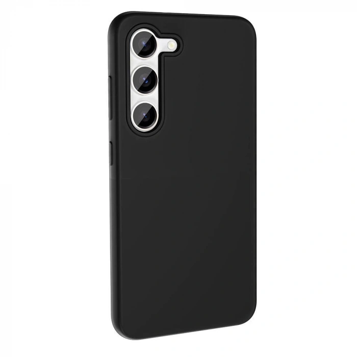 Galaxy S23 Kılıf M-safe Şarj Özellikli Sıvı Teknolojili Silinebilir Sert Zore Kivi Kapak