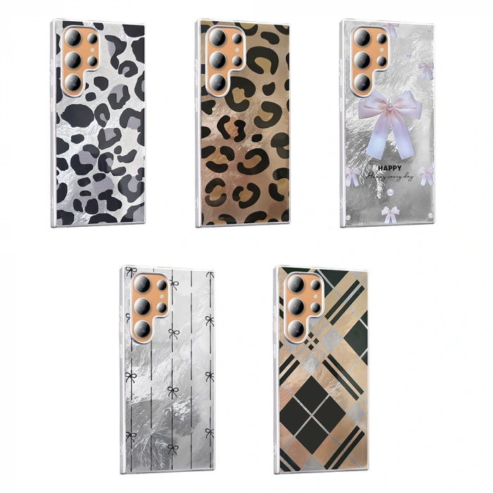 Galaxy S23 Ultra Kılıf Desenli Zore Mep Kapak