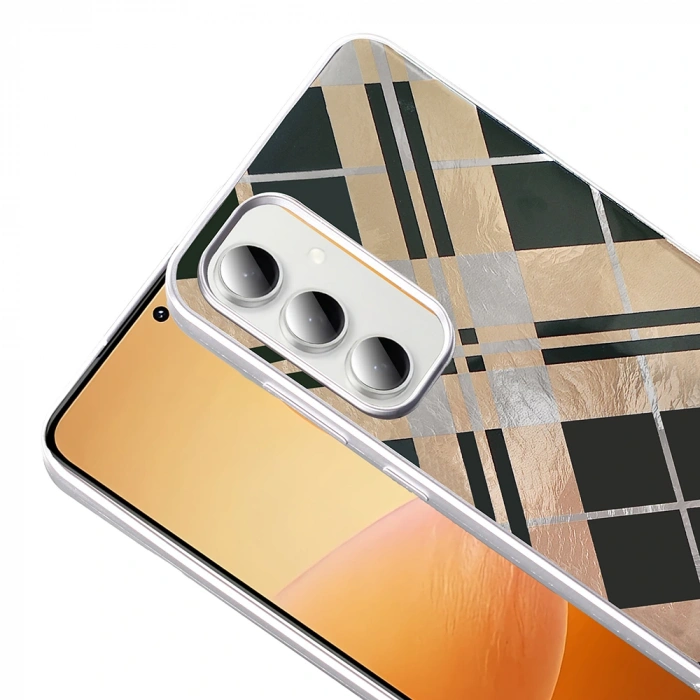 Galaxy S24 FE Kılıf Desenli Zore Mep Kapak