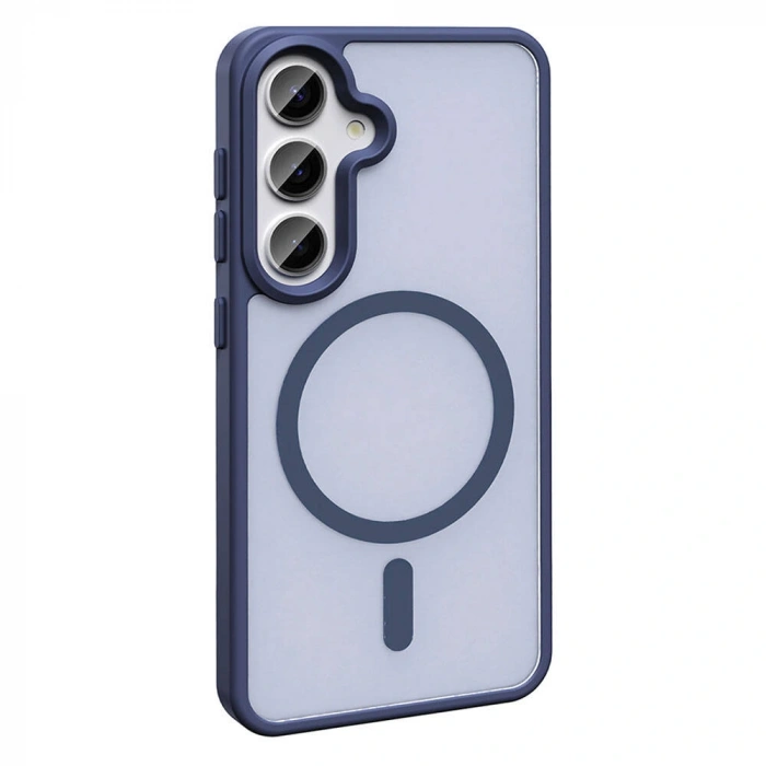 Galaxy S24 Kılıf M-safe Şarj Özellikli Mat Arka Yüzey Zore Sio Kapak