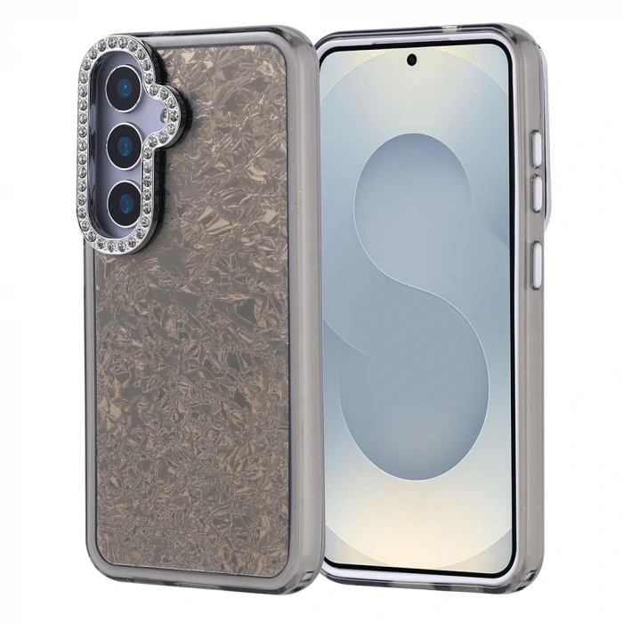 Galaxy S24 Kılıf Taşlı Tasarımlı Zore Kapi Kapak