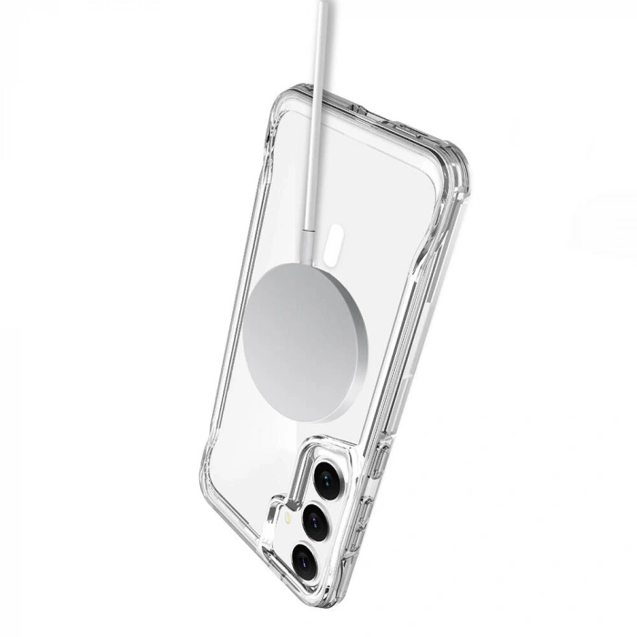 Galaxy S24 Kılıf Zore M-safe Şarj Özellikli T-Max M-safe Kapak