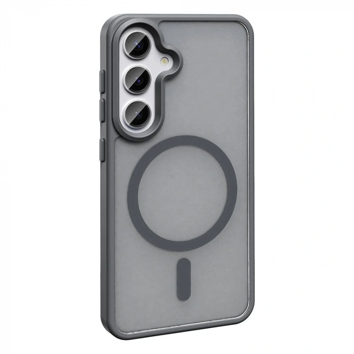 Galaxy S24 Plus Kılıf M-safe Şarj Özellikli Mat Arka Yüzey Zore Sio Kapak