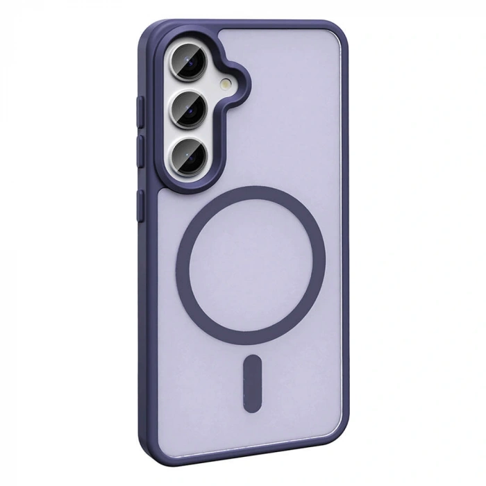 Galaxy S24 Plus Kılıf M-safe Şarj Özellikli Mat Arka Yüzey Zore Sio Kapak