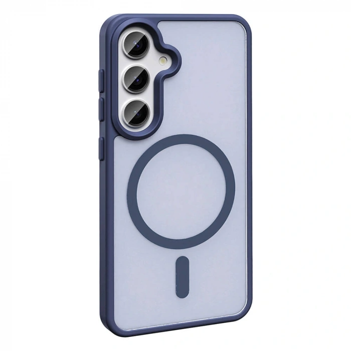 Galaxy S24 Plus Kılıf M-safe Şarj Özellikli Mat Arka Yüzey Zore Sio Kapak