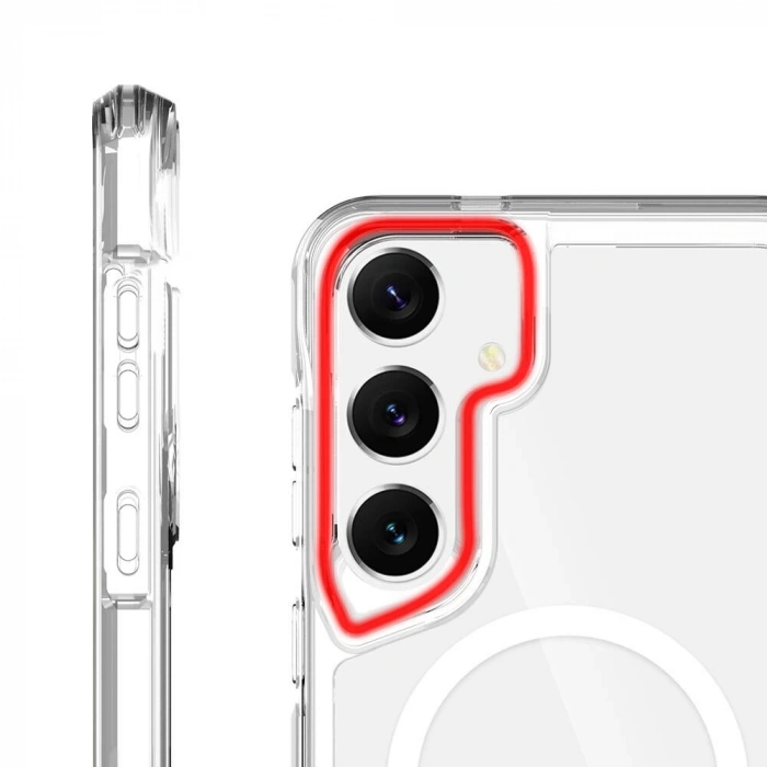 Galaxy S24 Plus Kılıf Zore M-safe Şarj Özellikli T-Max M-safe Kapak