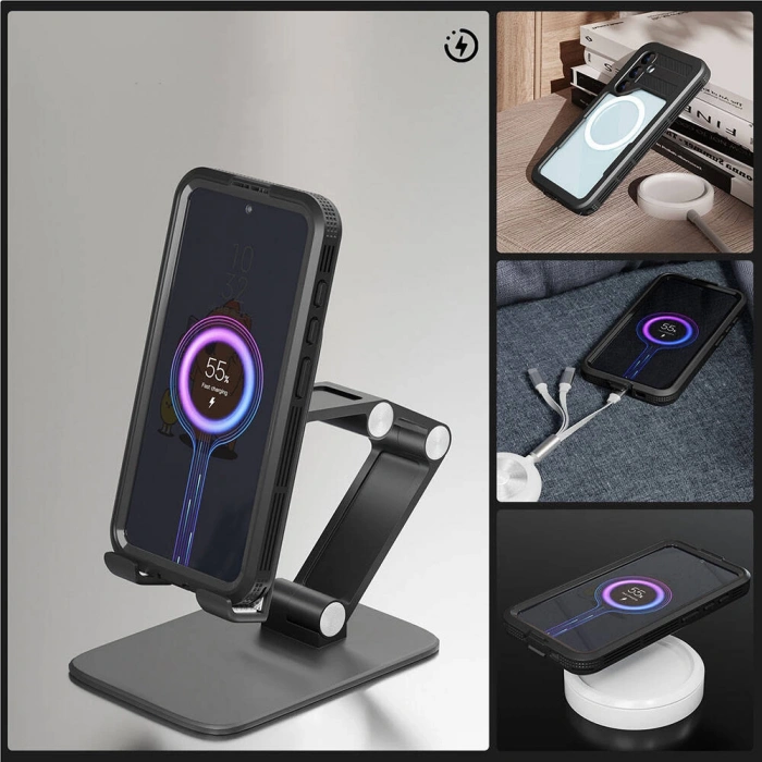 Galaxy S24 Plus M-safe Şarj Özellikli 1-1 Su Geçirmez Kılıf