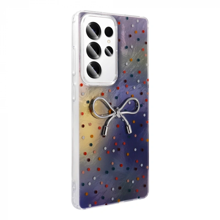 Galaxy S24 Ultra Kılıf Kamera Korumalı Figürlü Zore Ponti Silikon Kapak