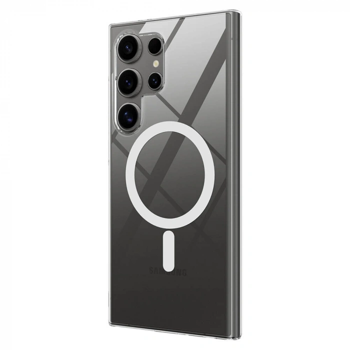 Galaxy S24 Ultra Kılıf Kamera Korumalı M-safe Sert PC Zore Porto Kapak