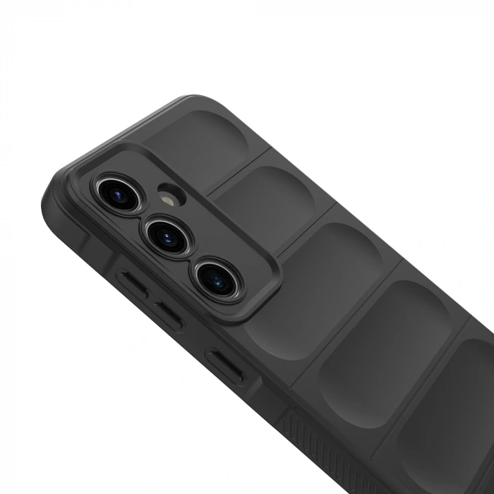 Galaxy S25 FE Kılıf Esnek TPU Oyuklu Arka Yüzey Tasarımlı Zore Etnik Silikon Kapak