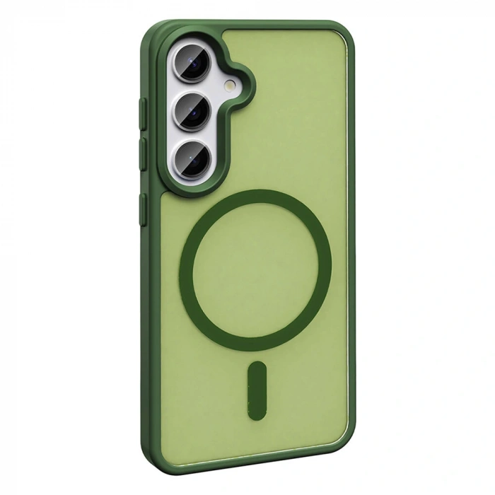 Galaxy S25 FE Kılıf M-safe Şarj Özellikli Mat Arka Yüzey Zore Sio Kapak