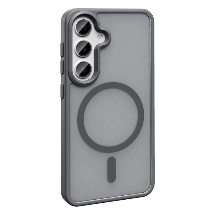 Galaxy S25 FE Kılıf M-safe Şarj Özellikli Mat Arka Yüzey Zore Sio Kapak