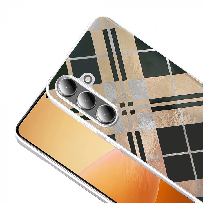 Galaxy S25 Kılıf Desenli Zore Mep Kapak