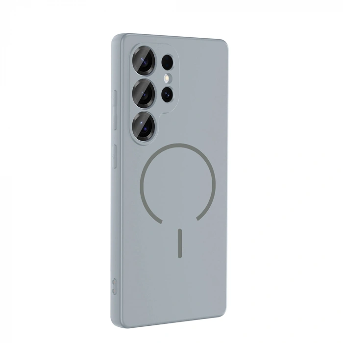 Galaxy S25 Ultra Kılıf M-safe Şarj Özellikli Zore Meta Kapak