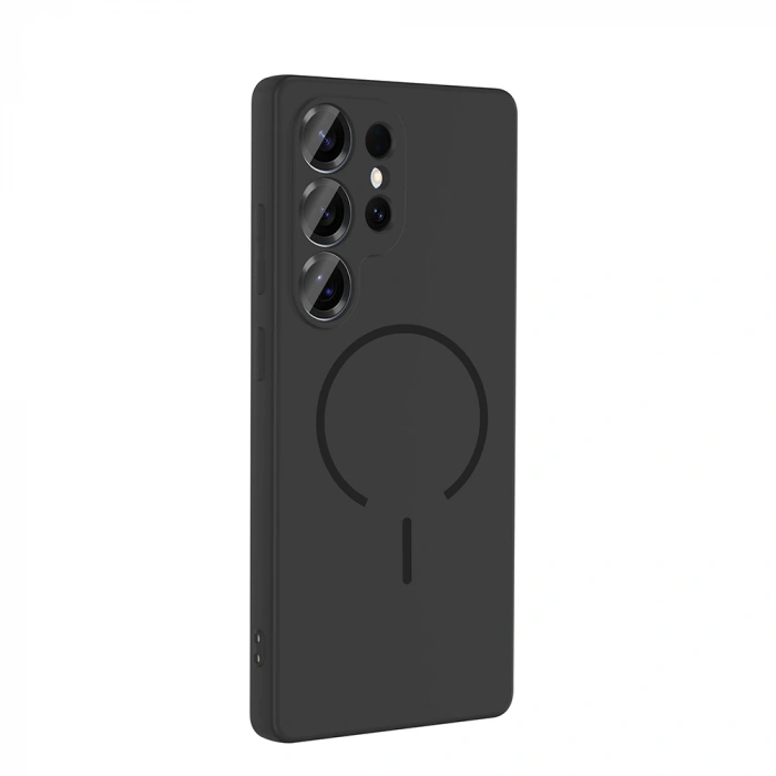 Galaxy S25 Ultra Kılıf M-safe Şarj Özellikli Zore Meta Kapak