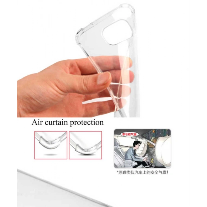 Galaxy S7 Edge Kılıf Zore Nitro Anti Shock Silikon