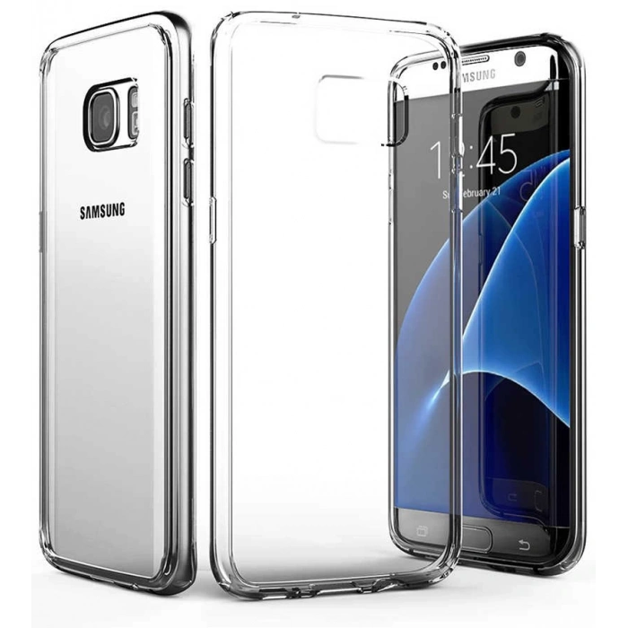 Galaxy S7 Edge Kılıf Zore Süper Silikon