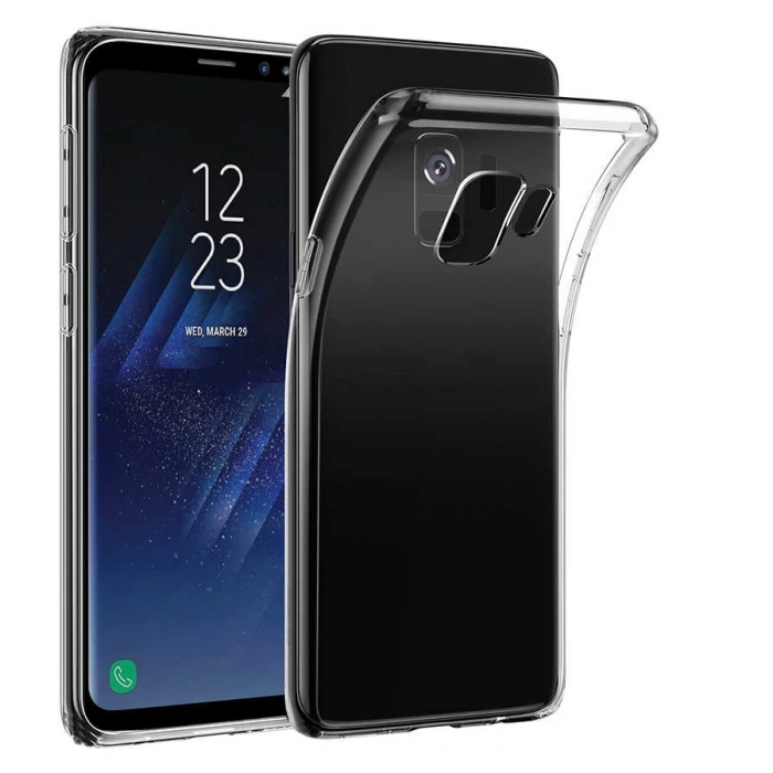Galaxy S9 Plus Kılıf Zore İmax Silikon Kamera Korumalı