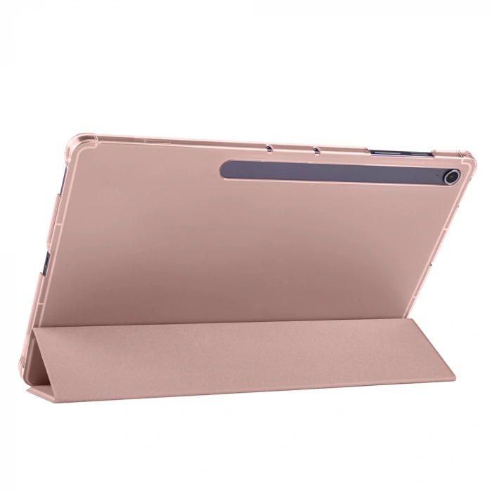 Galaxy Tab S10 FE Plus Zore Smart Cover Kalem Bölmeli Standlı 1-1 Kılıf