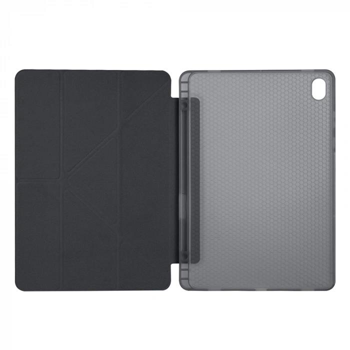 Galaxy Tab S11 Kılıf Zore Tri Folding Kalem Bölmeli Standlı Kılıf