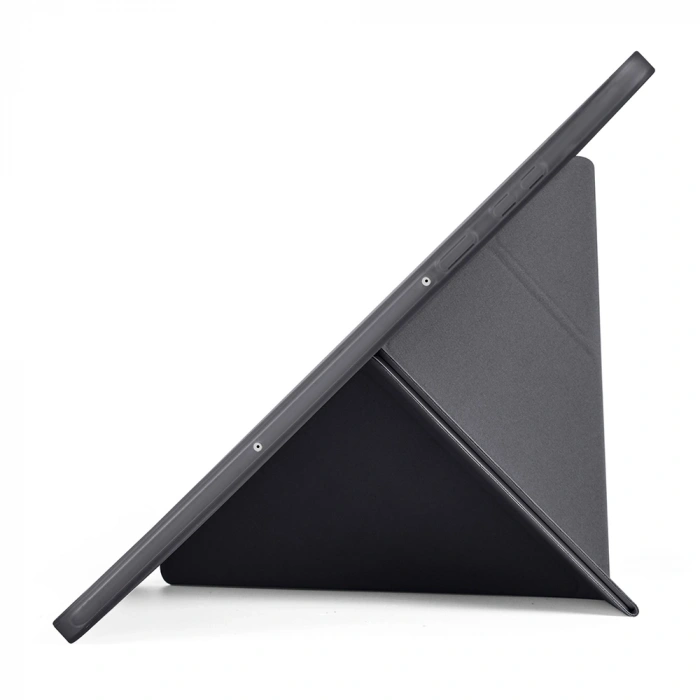 Galaxy Tab S11 Kılıf Zore Tri Folding Kalem Bölmeli Standlı Kılıf