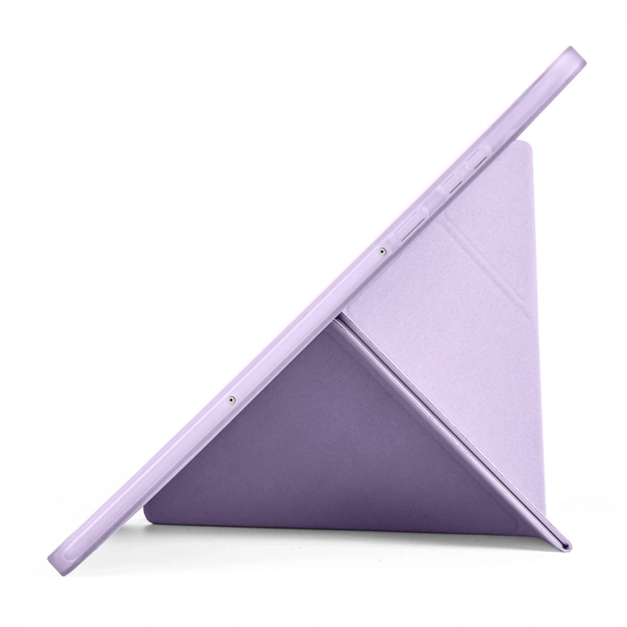 Galaxy Tab S11 Kılıf Zore Tri Folding Kalem Bölmeli Standlı Kılıf