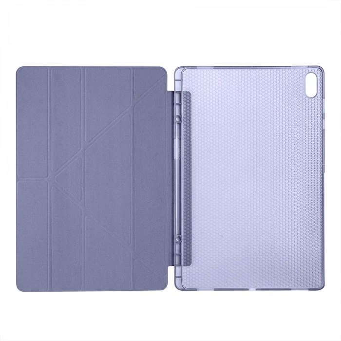 Galaxy Tab S11 Ultra Kılıf Zore Tri Folding Kalem Bölmeli Standlı Kılıf