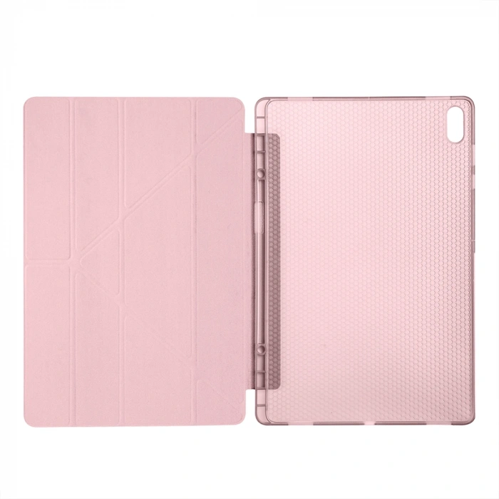 Galaxy Tab S11 Ultra Kılıf Zore Tri Folding Kalem Bölmeli Standlı Kılıf