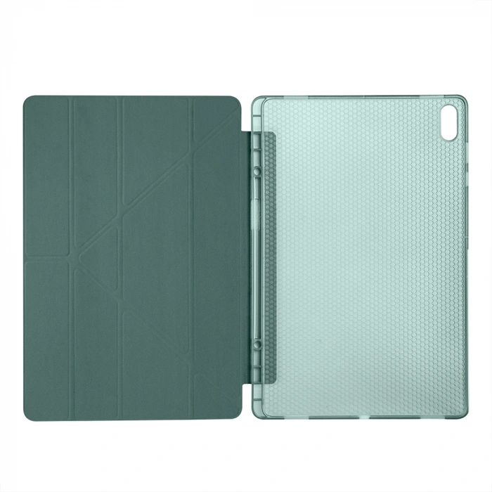 Galaxy Tab S11 Ultra Kılıf Zore Tri Folding Kalem Bölmeli Standlı Kılıf