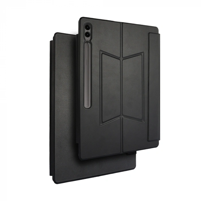 Galaxy Tab S11 Ultra Zore Border Keyboard Bluetooh Bağlantılı Standlı Klavyeli Tablet Kılıfı