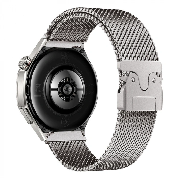 Galaxy Watch 3 45mm Zore KRD-25 Metal Hasır Kordon