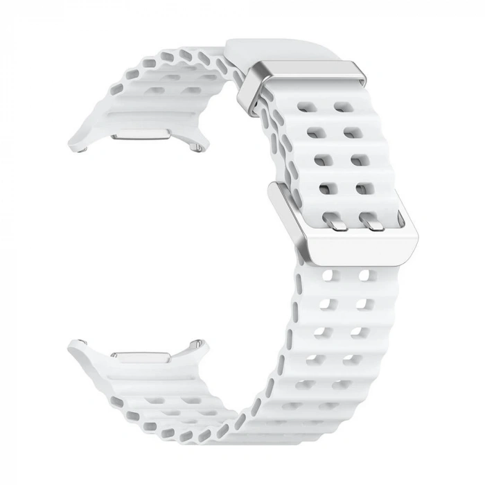 Galaxy Watch Ultra 47mm Zore KRD-118 Tırtıklı Tasarım Silikon Kordon