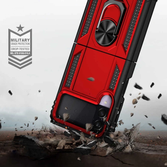 Galaxy Z Flip 3 Kılıf Zore Vega Kapak