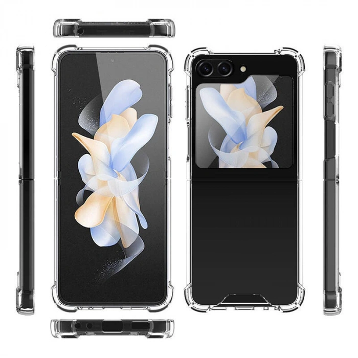 Galaxy Z Flip 5 Kılıf Zore Nitro Anti Shock Silikon