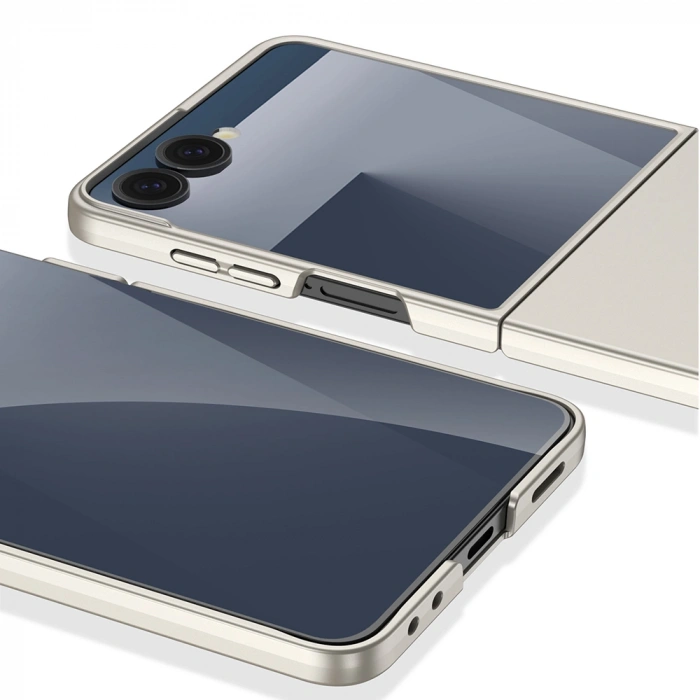 Galaxy Z Flip 7 Kılıf Zore Sert Kıpta Kapak