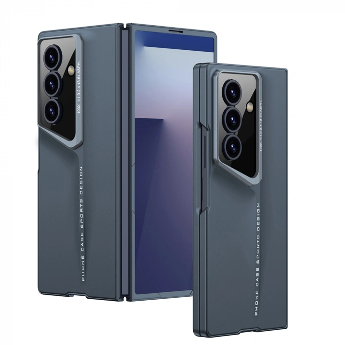 Galaxy Z Fold 7 Kılıf Ultra İnce Kamera Korumalı Sert Rubber Zore Procase Kapak