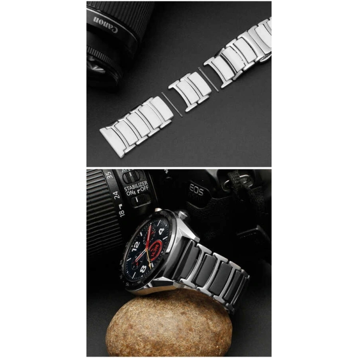 Gear S3 (22mm) Seramik Metal Kordon