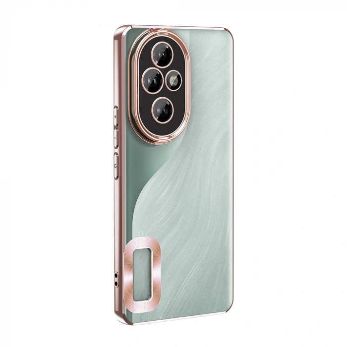 Honor 200 Pro Kılıf Kamera Korumalı Logo Gösteren Zore Omega Kapak