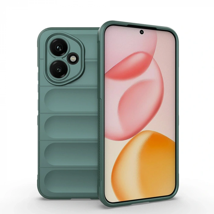 Honor 400 Kılıf Esnek TPU Oyuklu Arka Yüzey Tasarımlı Zore Etnik Silikon Kapak