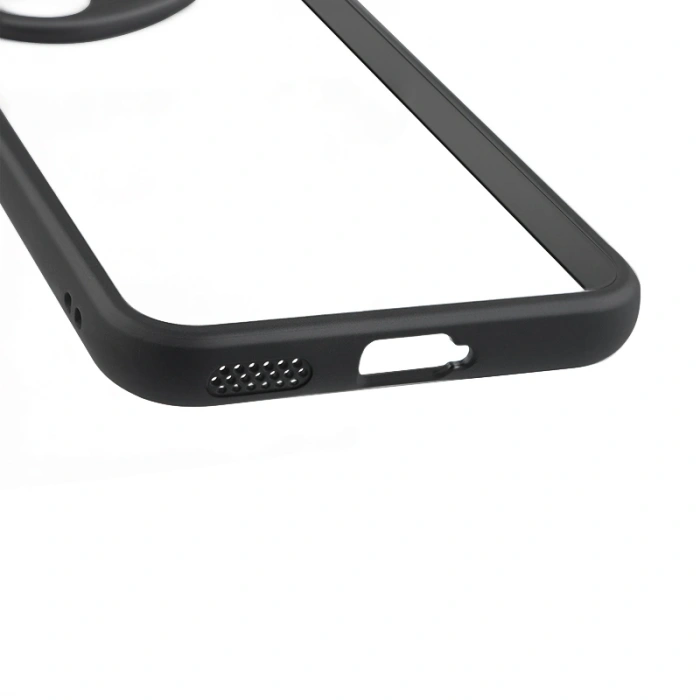 Honor 400 Pro Kılıf Kamera Korumalı Şeffaf Arka Yüzey Zore New Roll Kapak