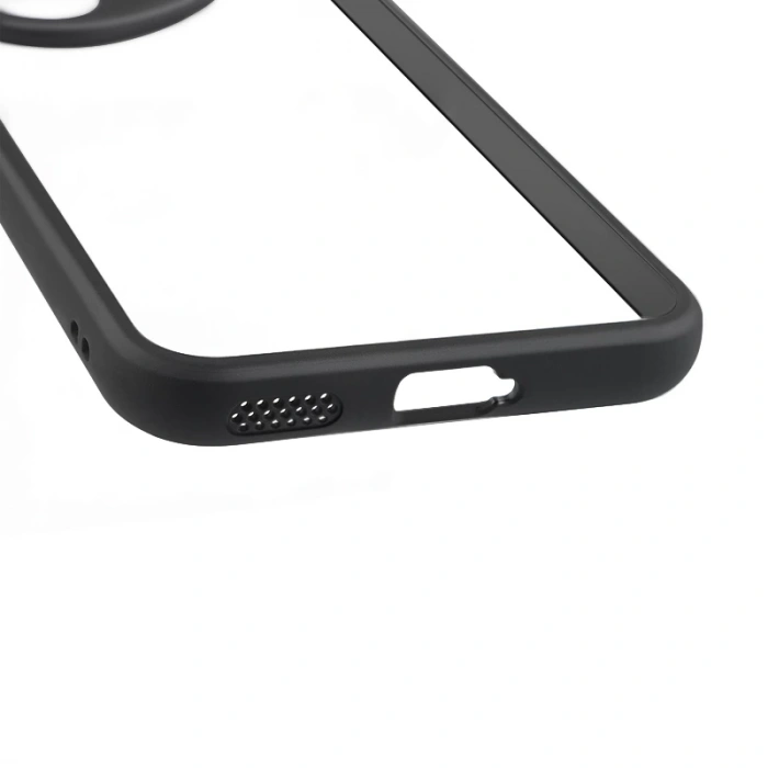 Honor 400 Pro Kılıf Kamera Korumalı Şeffaf Arka Yüzey Zore New Roll Kapak