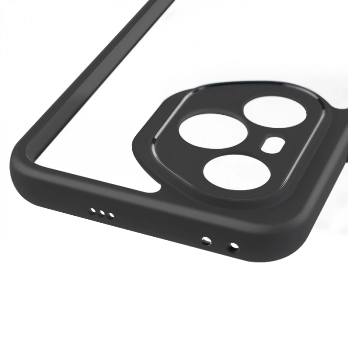 Honor 400 Pro Kılıf Kamera Korumalı Şeffaf Arka Yüzey Zore New Roll Kapak