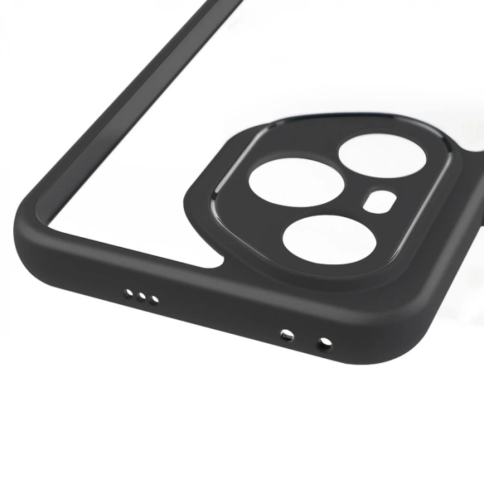 Honor 400 Pro Kılıf Kamera Korumalı Şeffaf Arka Yüzey Zore New Roll Kapak