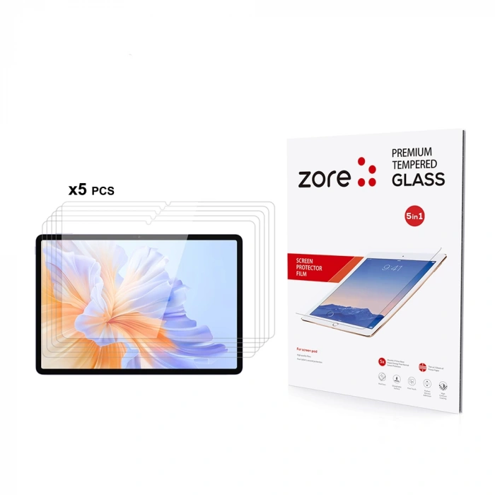 Honor Pad V9 Zore 5in1 Tablet Temperli Cam Ekran Koruyucu