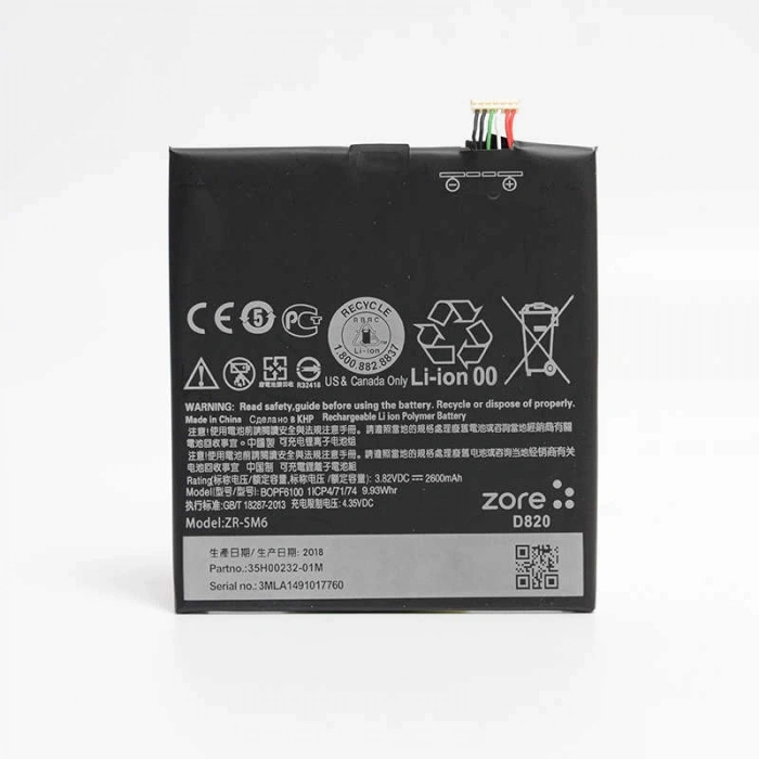 HTC Desire 820 Zore Tam Orjinal Batarya