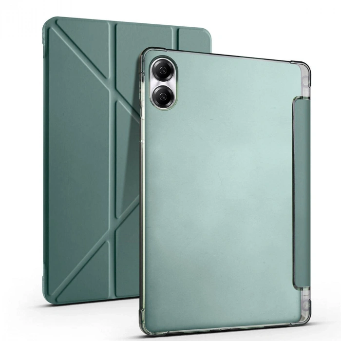 Huawei Honor Pad X8 Pro 11.5 Kılıf Zore Tri Folding Kalem Bölmeli Standlı Kılıf