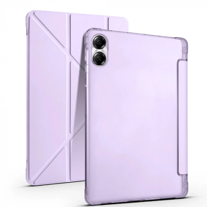 Huawei Honor Pad X9 11.5 Kılıf Zore Tri Folding Kalem Bölmeli Standlı Kılıf